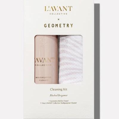 L'AVANT x Geometry Blushed Bergamot Cleaning Kit